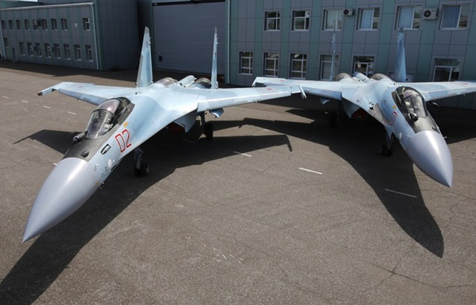 Su-35 tại Nhà máy của Sukhoi