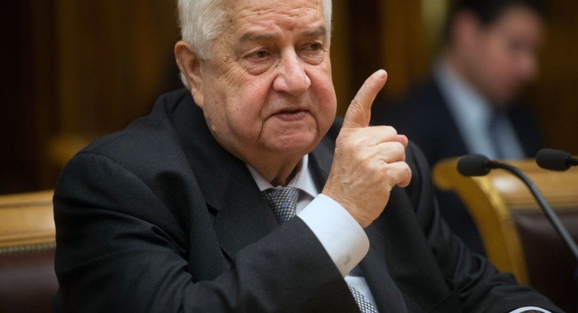 Bộ trưởng Ngoại giao Syria Walid Muallem.