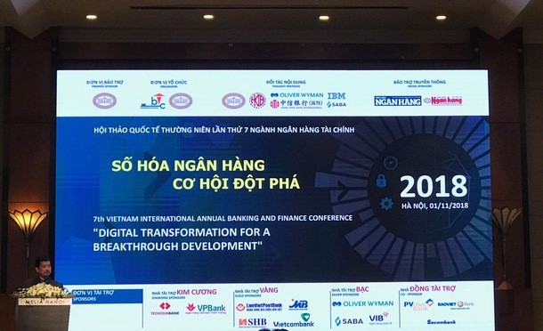 Hội thảo quốc tế “Số hóa ngân hàng - Cơ hội đột phá” tổ chức tại Khách sạn Melia