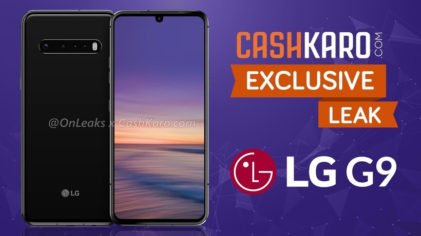 Hình ảnh rò rỉ chiếc flagship mới của LG (Ảnh: OnLeaks)