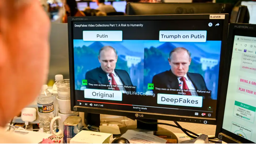 Công nghệ phát hiện video deepfake với độ chính xác lên đến 96% của Intel (Ảnh: Gizmodo)