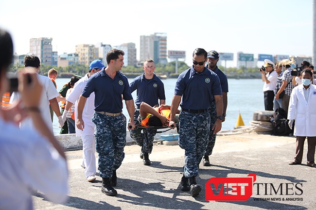 Đà Nẵng, diễn tập, cứu nạn, đối tác Thái Bình Dương, PP16, hải quân Mỹ, Việt Nam, VietTimes