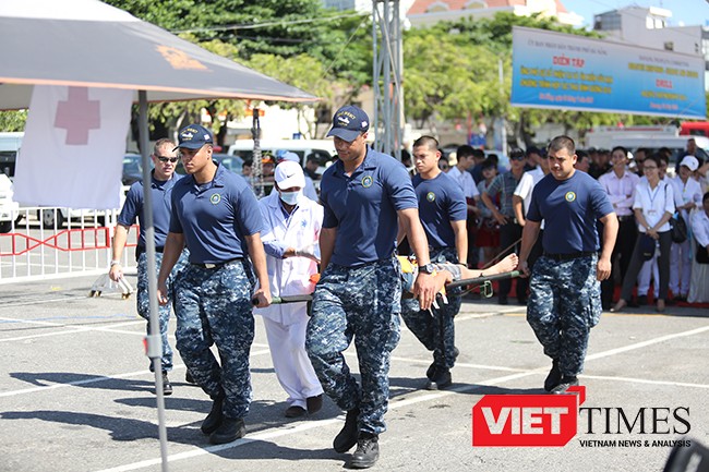 Đà Nẵng, diễn tập, cứu nạn, đối tác Thái Bình Dương, PP16, hải quân Mỹ, Việt Nam, VietTimes