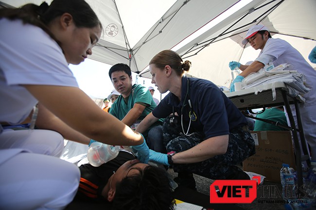 Đà Nẵng, diễn tập, cứu nạn, đối tác Thái Bình Dương, PP16, hải quân Mỹ, Việt Nam, VietTimes