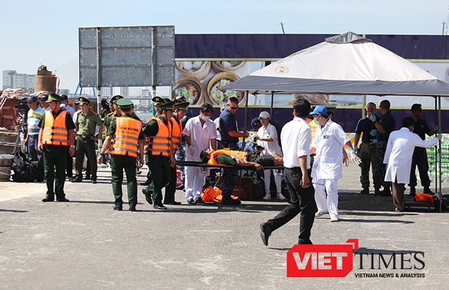 Đà Nẵng, diễn tập, cứu nạn, đối tác Thái Bình Dương, PP16, hải quân Mỹ, Việt Nam, VietTimes