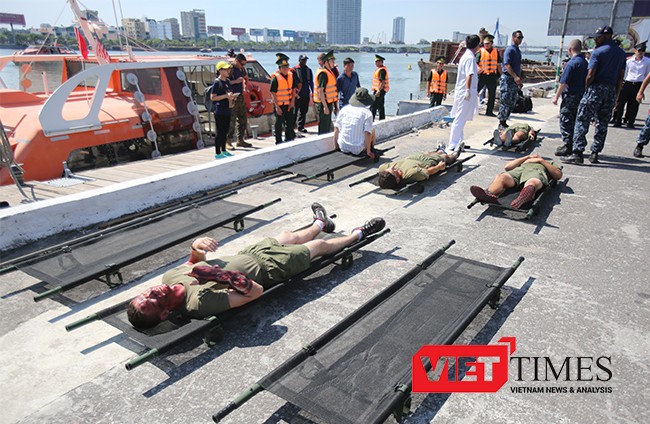 Đà Nẵng, diễn tập, cứu nạn, đối tác Thái Bình Dương, PP16, hải quân Mỹ, Việt Nam, VietTimes