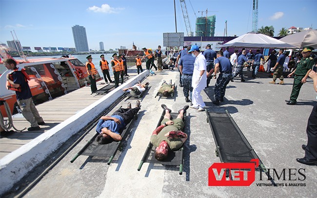 Đà Nẵng, diễn tập, cứu nạn, đối tác Thái Bình Dương, PP16, hải quân Mỹ, Việt Nam, VietTimes