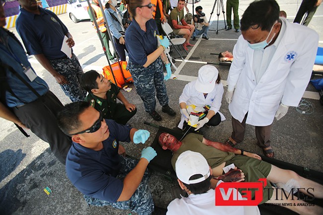 Đà Nẵng, diễn tập, cứu nạn, đối tác Thái Bình Dương, PP16, hải quân Mỹ, Việt Nam, VietTimes