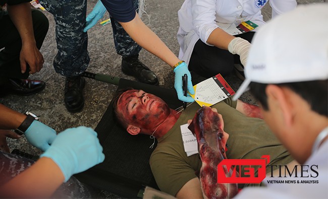 Đà Nẵng, diễn tập, cứu nạn, đối tác Thái Bình Dương, PP16, hải quân Mỹ, Việt Nam, VietTimes