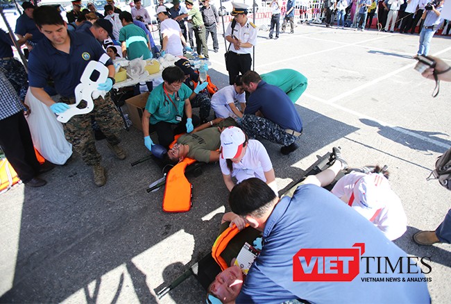 Đà Nẵng, diễn tập, cứu nạn, đối tác Thái Bình Dương, PP16, hải quân Mỹ, Việt Nam, VietTimes