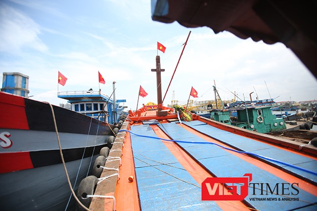 Đà Nẵng, tàu cá, khủng, ngư dân, ĐNa 90685 TS, Lê Văn Khánh, VietTimes
