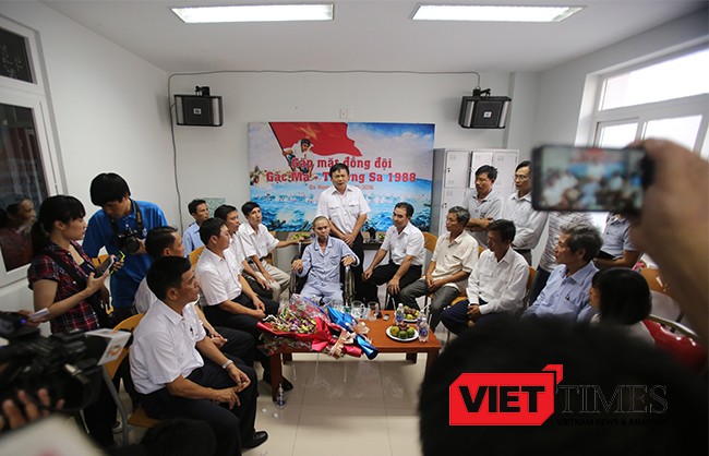 Đà Nẵng, Gạc Ma, cựu binh, Dương Văn Dũng, Trường Sa, hội ngộ, VietTimes