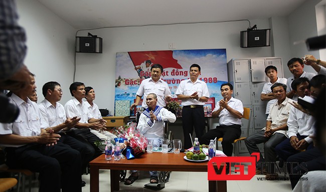 Đà Nẵng, Gạc Ma, cựu binh, Dương Văn Dũng, Trường Sa, hội ngộ, VietTimes