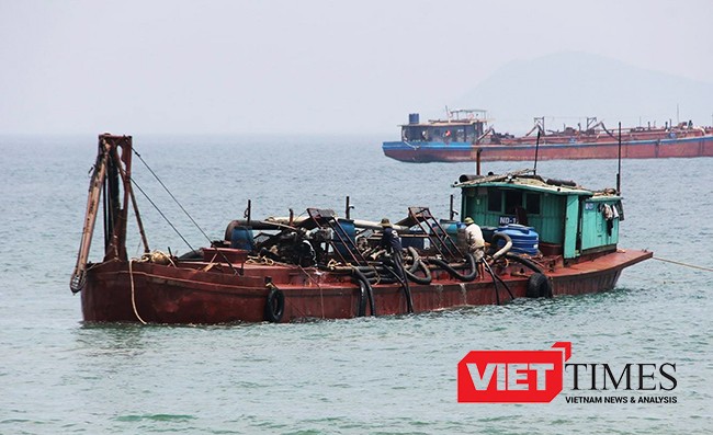 trộm cát, biển Cửa Đại, Hội An, bán chui, dự án Đa Phước, Đà Nẵng, Quảng Nam, Chánh văn phòng, VietTimes