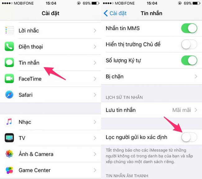 Cách chặn tin nhắn và cuộc gọi quấy rối cực nhanh ảnh 3