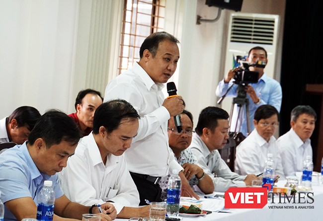 Ông Lê Quang Nam, Giám đốc Sở TNMT TP Đà Nẵng trần tình về tình trạng nước thải ô nhiễm xả thẳng ra bãi biển du lịch
