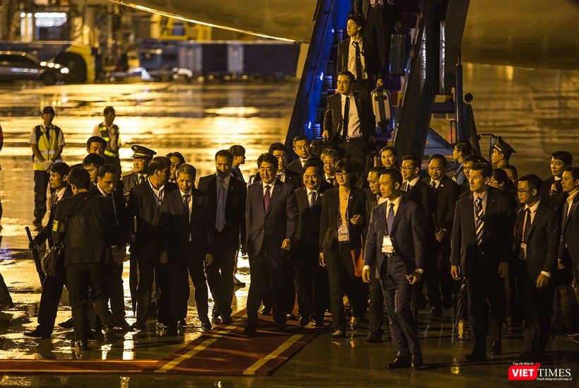 Thủ tướng Nhật Bản Shinzo Abe đã đến Đà Nẵng ảnh 10