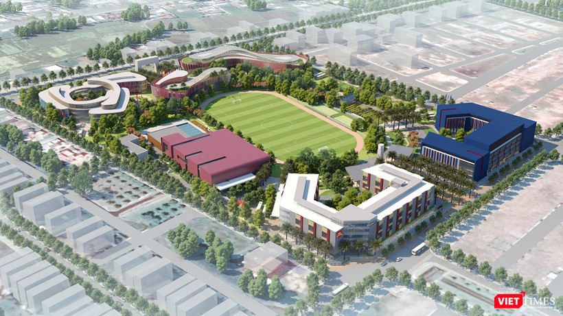 Thành phố giáo dục quốc tế - IEC là tổ hợp giáo dục tiêu chuẩn quốc tế với tổng số vốn đầu tư hơn 1.000 tỷ đồng, trên diện tích gần 10ha, cùng quy mô đào tạo đủ các cấp học từ mầm non đến tiến sĩ