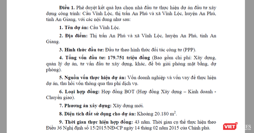 Tổng mức đầu tư cho dự án gần 80 tỷ đồng.