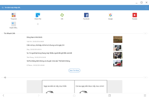 Giao diện ứng dụng Android trên trình duyệt Chrome. Giao diện ứng dụng Android trên trình duyệt Chrome.