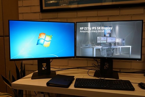 Thiết kế khung viền siêu mỏng thích hợp cho nhu cầu ghép nhiều màn hình để tăng tối đa diện tích làm việc.