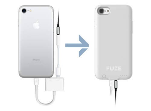 Vỏ bảo vệ tích hợp ngõ tai nghe 3,5mm cho iPhone 7