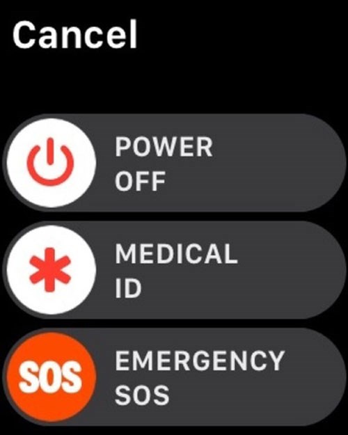 Emergency SOS dễ dàng truy cập hơn.