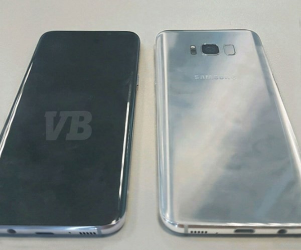 Hình ảnh chiếc Samsung Galaxy S8 mà Evan Blass từng chia sẻ.