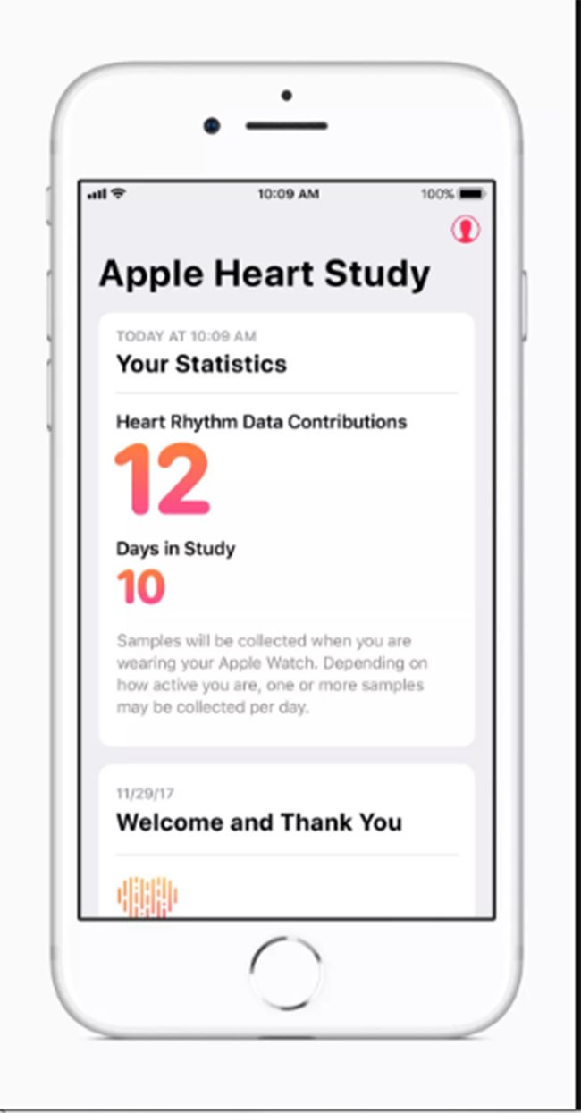 Apple ra mắt ứng dụng phát hiện rối loạn nhịp tim ảnh 2 Apple ra mắt ứng dụng phát hiện rối loạn nhịp tim ảnh 2