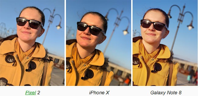 Google Pixel 2, iPhone X và Galaxy Note 8, máy nào chụp ảnh "chất" nhất? ảnh 2
