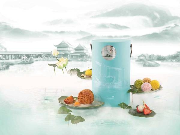 Bánh của Marina Bay Sands. Ảnh: CNA