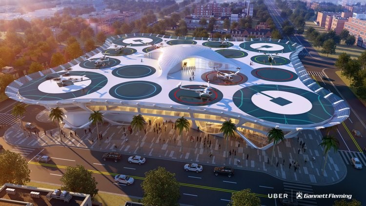 Chiêm ngưỡng những trạm cất cánh và hạ cánh khổng lồ Skyport dành cho taxi bay 2028 ảnh 3 Chiêm ngưỡng những trạm cất cánh và hạ cánh khổng lồ Skyport dành cho taxi bay 2028 ảnh 3
