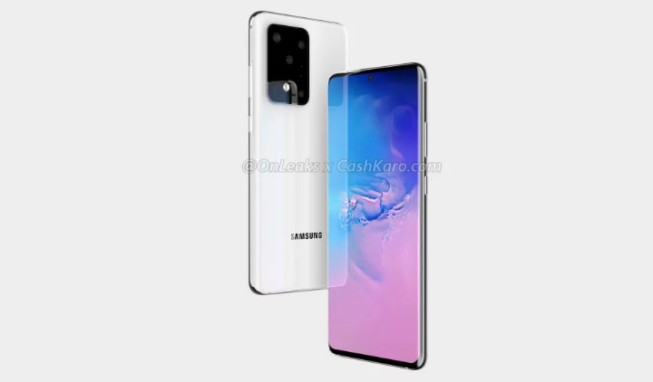 Samsung Galaxy S11+. Ảnh: Gizmochina
