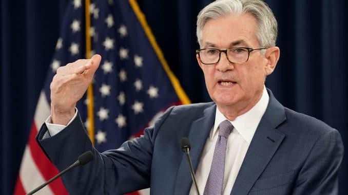 Chủ tịch FED Jerome Powell.