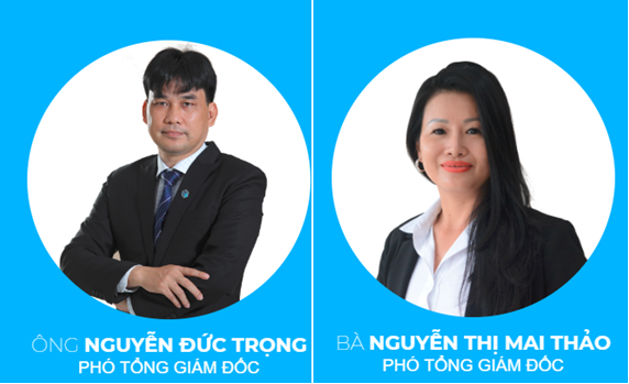 Chân dung ông Nguyễn Đức Trọng và bà Nguyễn Thị Mai Thảo (Nguồn: TTC Land) Chân dung ông Nguyễn Đức Trọng và bà Nguyễn Thị Mai Thảo (Nguồn: TTC Land)