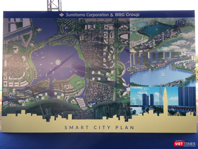 Phối cảnh dự án thành phố thông minh (Ảnh: P.D) Phối cảnh dự án thành phố thông minh (Ảnh: P.D)
