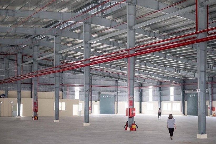 Nhà xưởng xây sẵn của BW Industrial tại Bình Dương. Ảnh: WSJ. Nhà xưởng xây sẵn của BW Industrial tại Bình Dương. Ảnh: WSJ.