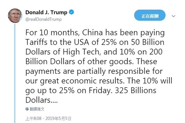 Ông Donald Trump thông báo áp mức thuế trừng phạt mới đối với 200 tỷ USD hàng hóa Trung Quốc