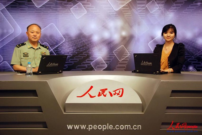 Giáo sư Chu Thành Hổ tham gia diễn đàn trực tuyến trên Nhân dân Nhật báo điện tử