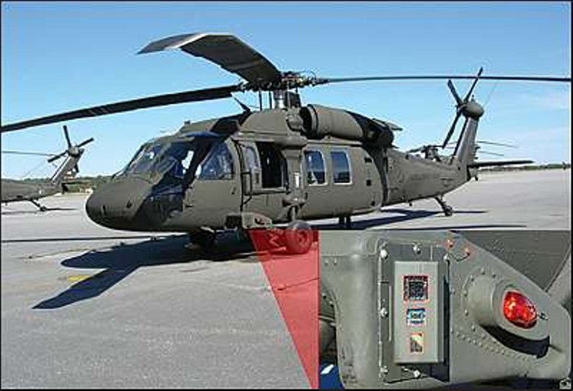 Hệ thống phát hiện, cảnh báo tia laser của Mỹ được lắp trên máy bay lên thẳng AH-64 Hệ thống phát hiện, cảnh báo tia laser của Mỹ được lắp trên máy bay lên thẳng AH-64