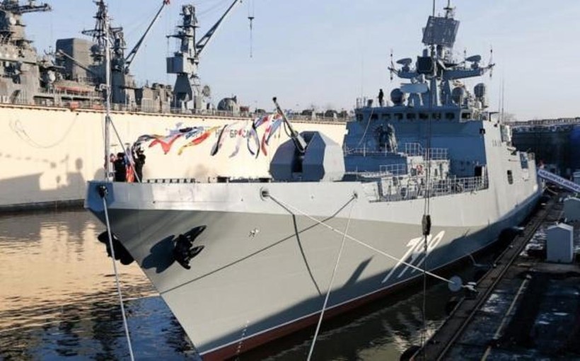 Ấn Độ đã mua bốn tàu khu trục Projet 11356 với giá 3 tỷ USD. Ảnh: Người quan sát Ấn Độ đã mua bốn tàu khu trục Projet 11356 với giá 3 tỷ USD. Ảnh: Người quan sát