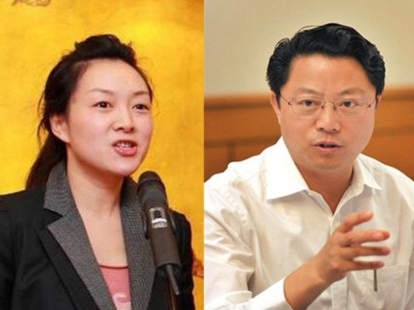 Dương Vệ Trách và cô người tình Dư Mẫn Yến.