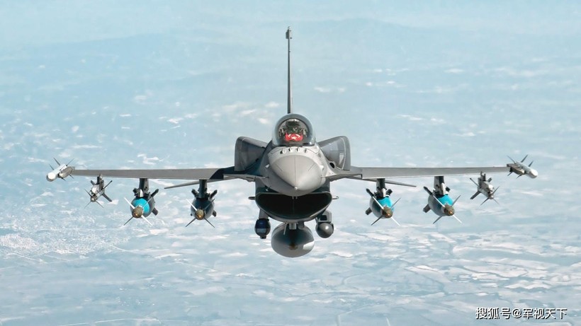 Máy bay F-16 của Mỹ hiện có trong biên chế của Không quân Thổ Nhĩ Kỳ.