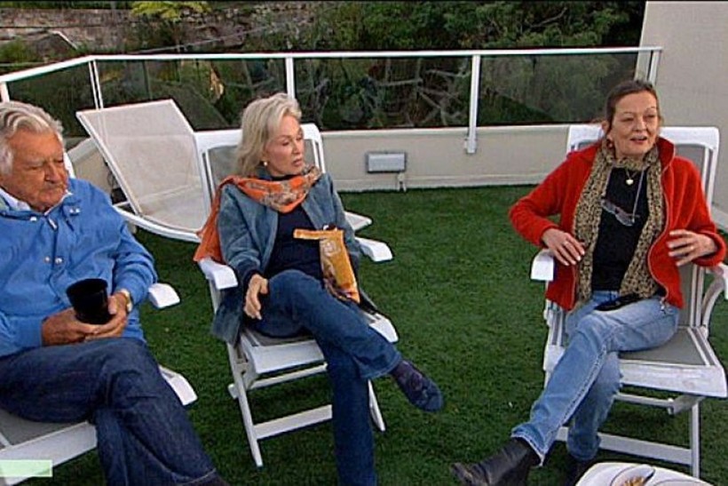 Ông Bob Hawke, bà vợ hai Blanche và con gái Rosslyn (phải).