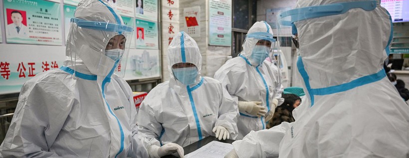 Nhân viên y tế các nơi đang được điều tăng cường cho tỉnh Hồ Bắc và Vũ Hán (Ảnh: Guancha).