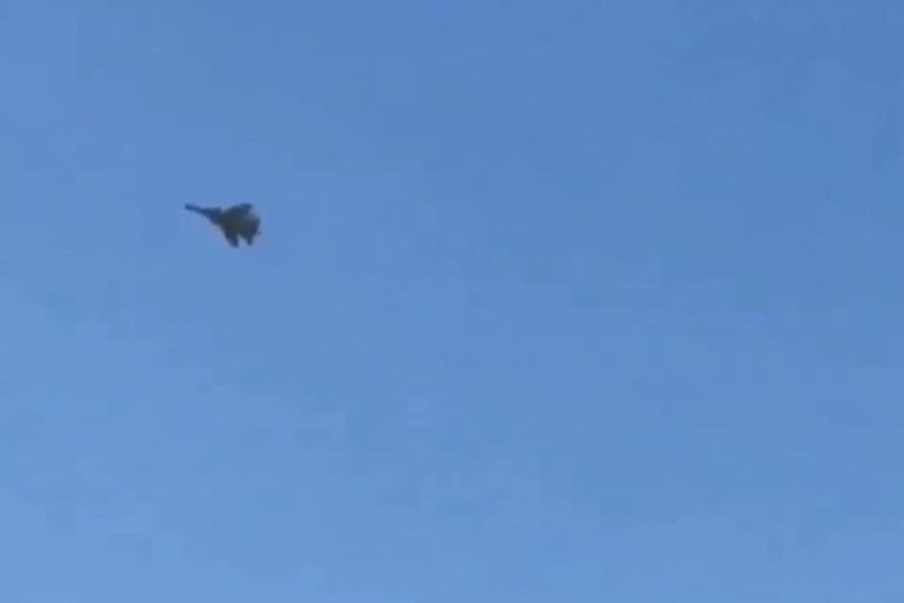 Máy bay Su-30 của Ấn Độ bay giám sát khu vực tranh chấp ở Ladakh (Ảnh: Đa Chiều).