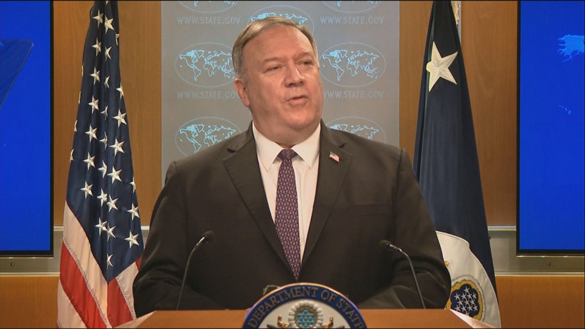 Ngoại trưởng Mike Pompeo tuyên bố Mỹ sẽ đóng cửa tất cả các Viện Khổng Tử trước cuối năm nay (Ảnh: news.now)