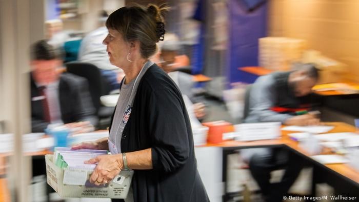 Số vụ kiện cáo trong quá trình tranh cử lần này nhiều chưa từng thấy (Ảnh: Deutsche Welle). Số vụ kiện cáo trong quá trình tranh cử lần này nhiều chưa từng thấy (Ảnh: Deutsche Welle).