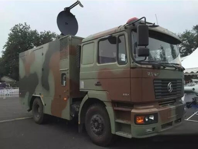 Một hệ thống vũ khí vi sóng của Trung Quốc (Ảnh: Dwnews).