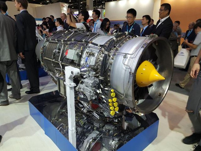 Động cơ do Motor Sich chế tạo được triển lãm tại Bắc Kinh (Ảnh: Dwnews). Động cơ do Motor Sich chế tạo được triển lãm tại Bắc Kinh (Ảnh: Dwnews).